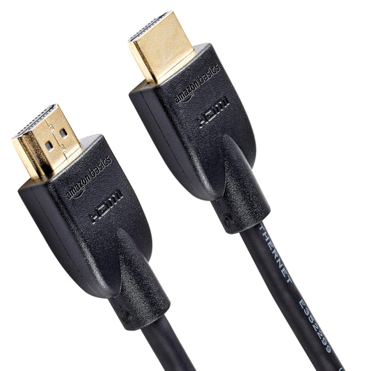 Amazon Basics High-Speed 4K Ultra HD HDMI 2.0 Cable/Cord, 6 feet, 24-Pack, 18 Gbps, 60 Hz, 2160p, 48 bit, Male-to-Male, Ethernet Ready, 3D, Black