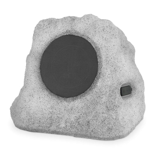 Victrola Outdoor LED Lightup Rock Speaker Single - Wireless Bluetooth Speaker for Garden, Patio | Waterproof Design, Built for All Seasons |