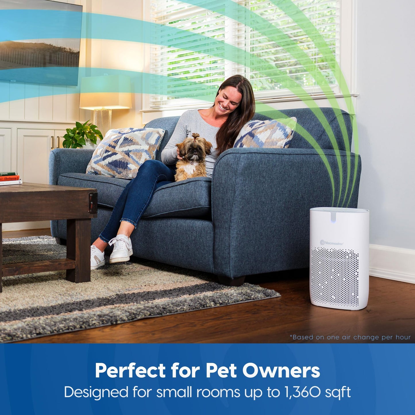 Vacmaster AP272 Upgrade Air Purifiers for Home Bedroom