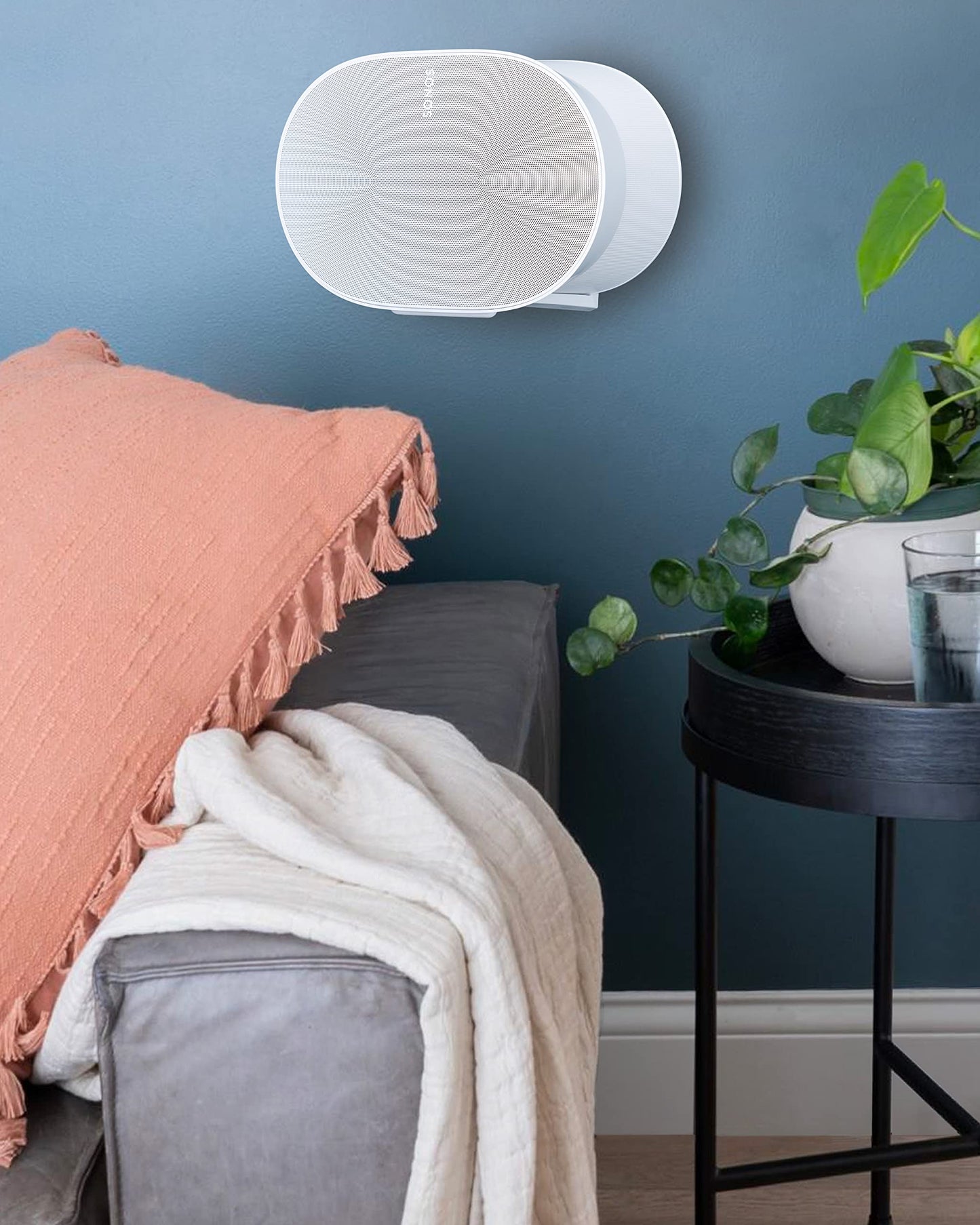 Sanus Speaker Wall Mount for Sonos Era 300™ - Swivel & Tilt Speaker Mount with Easy 15-Minute Install - Single, White