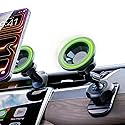 Bracketron MagAlign Pro MagSafe Car Mount Vent & Dash - Magnetic Phone Holder for Car Vent, Air Vent Phone Mount with 360° Rotation, One-Handed