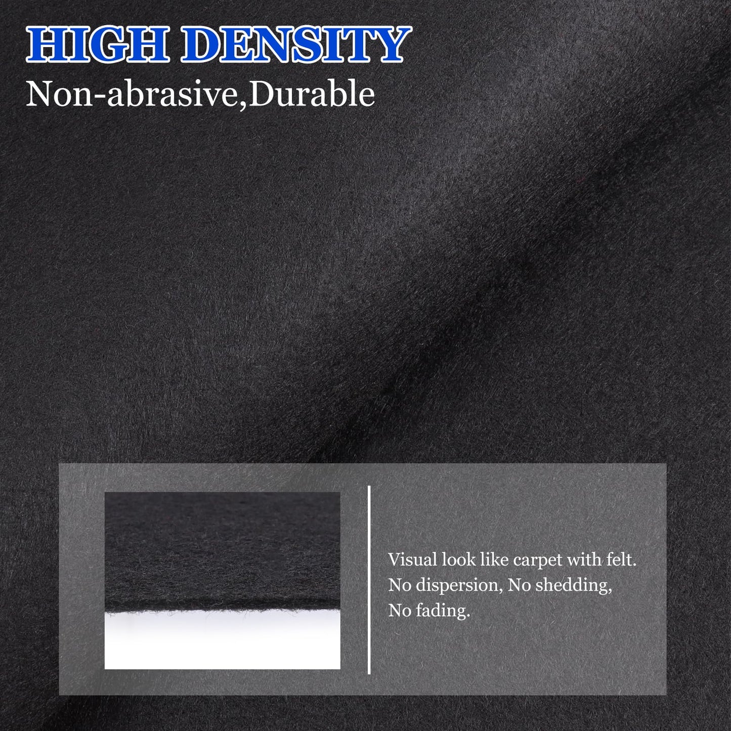90"x78" Speaker Carpet Liner Resists Stains Speaker Box Cabinet Subwoofer for Car Audio,Boat Interior,Trunk,Shelf,Underfelt (Black, 90inchx78inch)