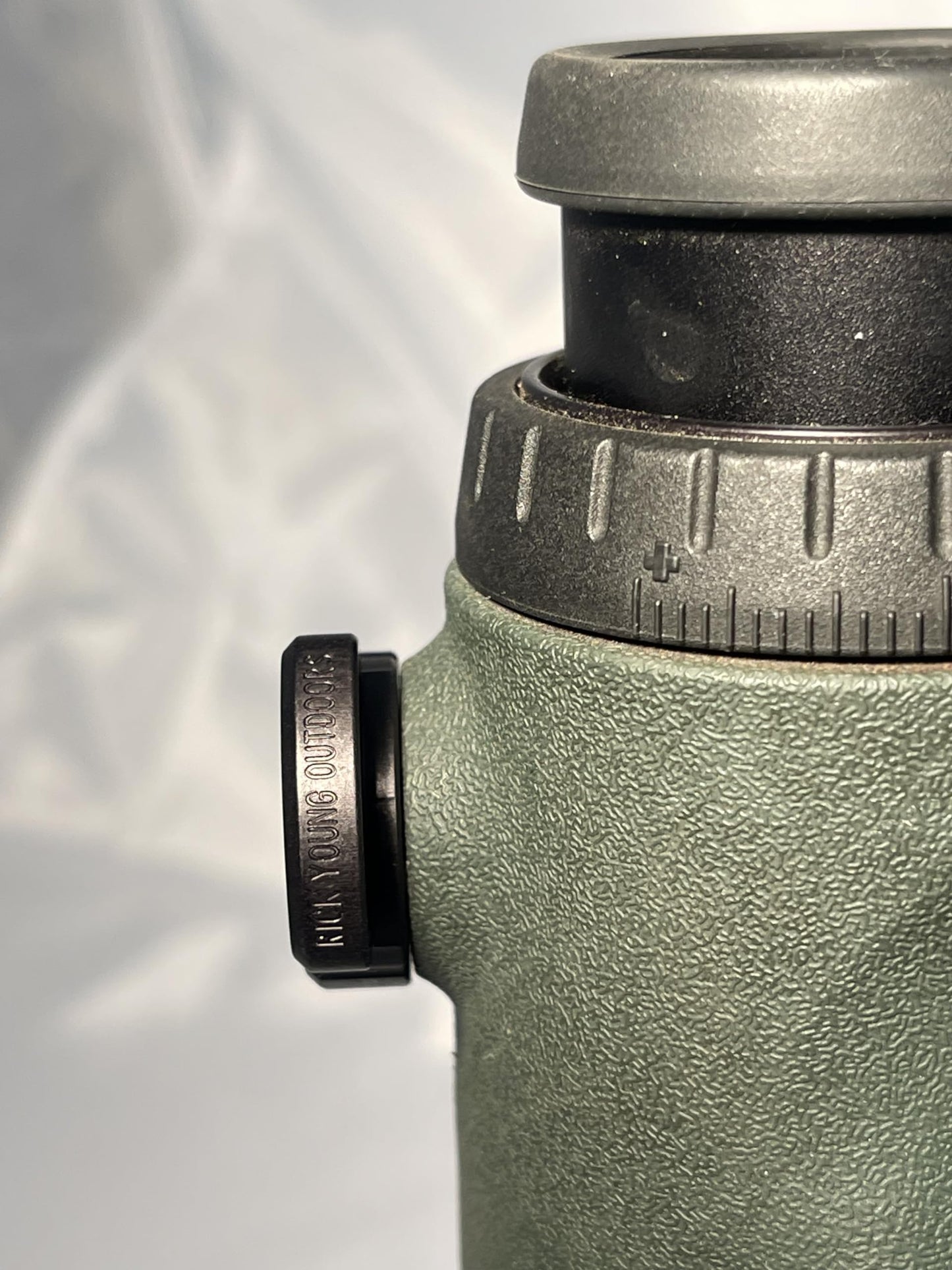 Rick Young Outdoors, Swaro-hub Adapter Designed for Harness to Binocular Connection to fit Swaro EL, ELR, and NL Binoculars. NOT for SWARO Compact