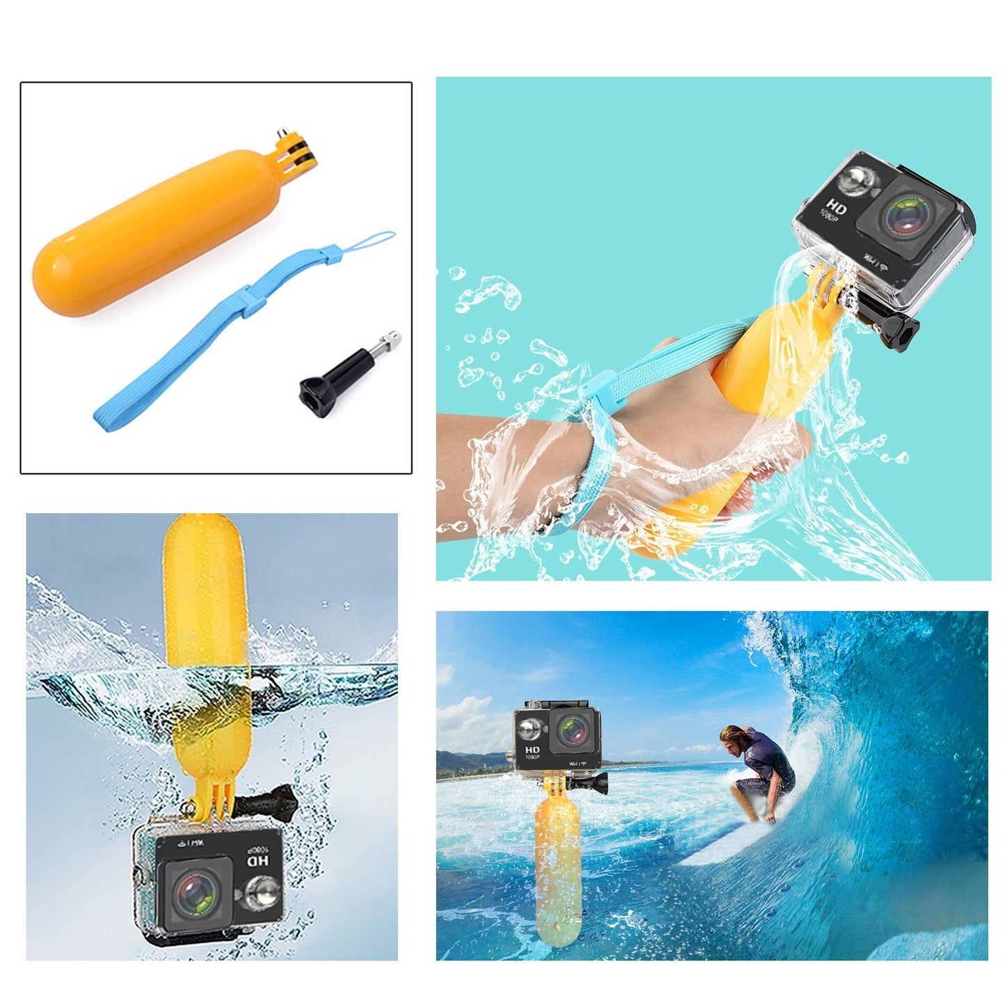 AKASO 7 in 1 Action Camera Accessories Kit for EK7000/EK7000 Pro/Brave 4/Brave 4 pro/Brave 7 LE/Brave 7/Brave 8/V50X/V50 Pro/V50 Elite/GoPro Hero 13