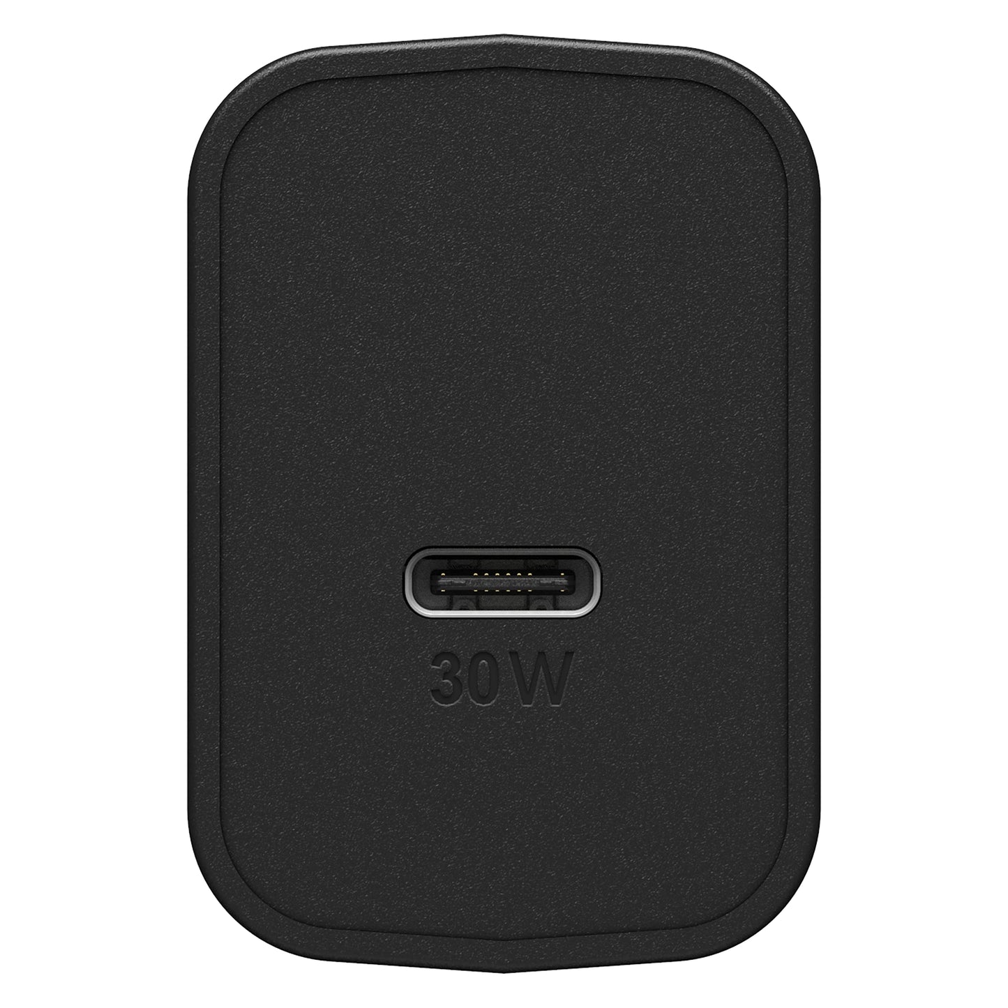 OtterBox USB-C Wall Charger, 30W + OtterBox USB C-C 1M Cable - Black Shimmer