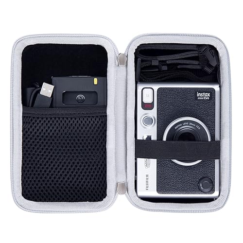 khanka for Fujifilm Instax Mini Evo Instant Camera Hard Carrying Case