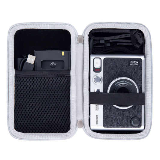 khanka for Fujifilm Instax Mini Evo Instant Camera Hard Carrying Case