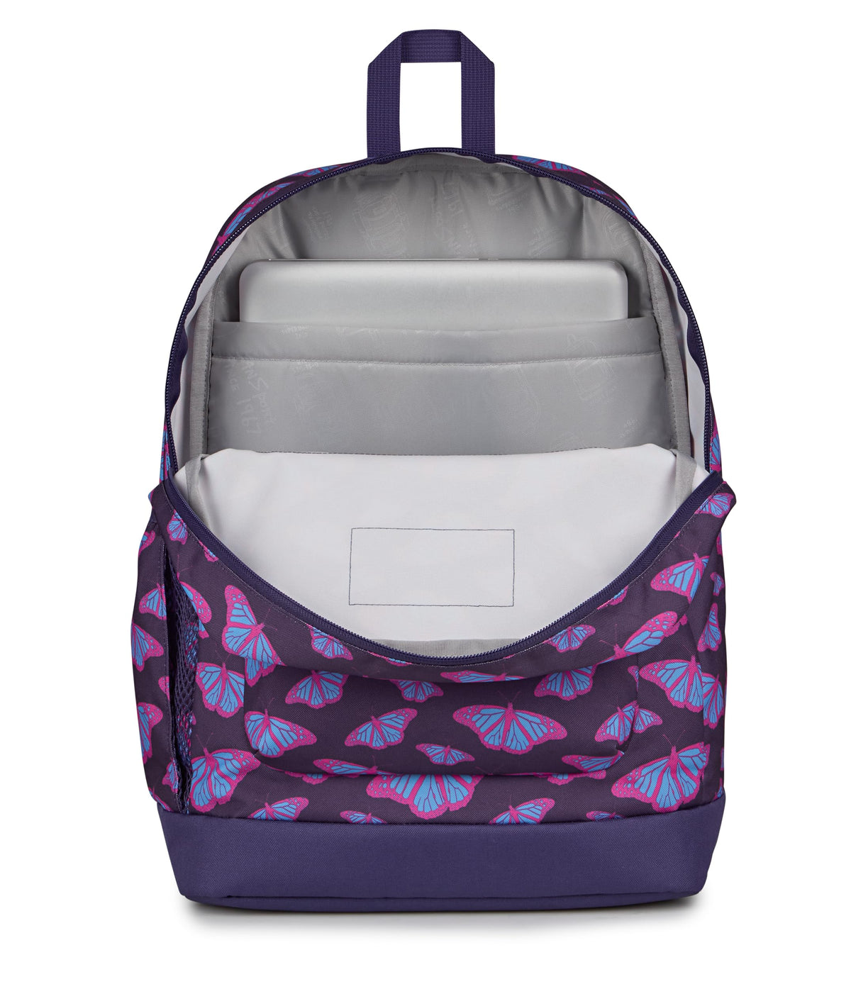 JanSport 26L Cross Town Plus Backpack, Flutter By Purple