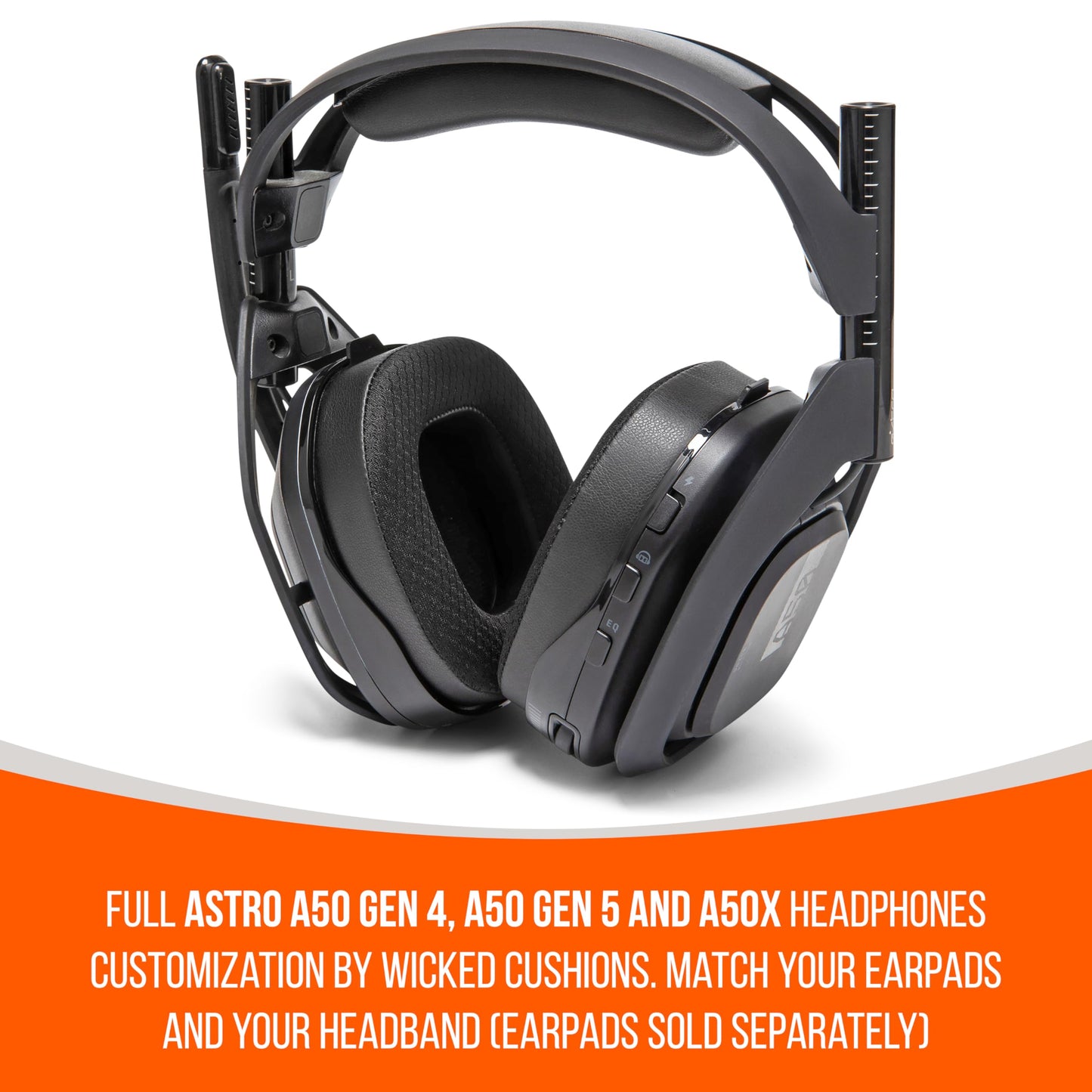 WC BandZ A50 - Upgraded Headband Replacement Kit for Astro A50 Gen 4, Gen 5, & A50X by Wicked Cushions | Enhanced Comfort, Style & Easy Installation |