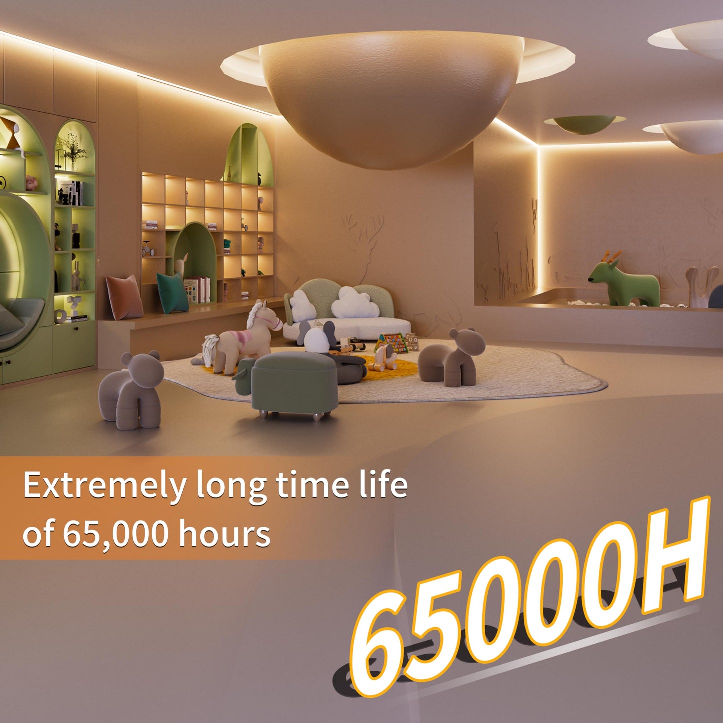 PAUTIX COB LED Strip Light 2520LEDs,Super Bright High Lumen 4000K Natural White 16.4ft,Dimmable 24V LED Tape Light with 3M Tape,RF Remote with Timer