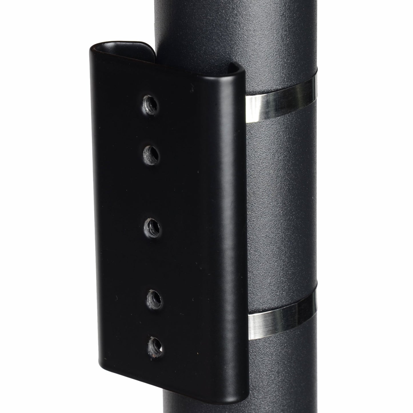 VideoSecu Pole Mount Clamp Bracket for CCTV Security Cameras, Adjustable Diameters 84mm-165mm, Loading Capacity 20 lbs