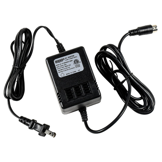 HQRP 9V AC Adapter Compatible with RSP Intelliverb 24 bit Virtual Room Processor 413-1000 4-PIN DIN Power Supply Cord, ETL Listed