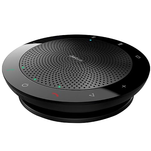 Jabra Speak 510 UC Wireless Bluetooth Speakerphone - Outstanding Sound Quality, Portable Conference Speaker for Holding Meetings Anywhere - Certified