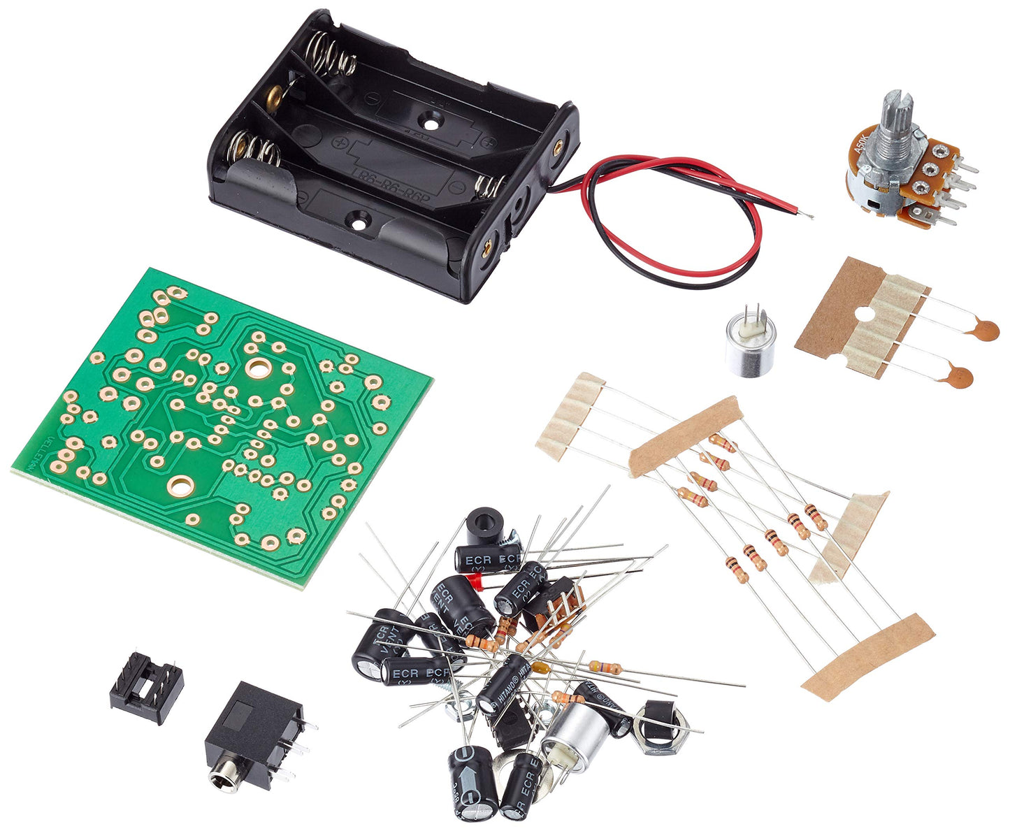 Velleman, Inc - Super Stereo Ear MiniKit MK136 - Entry Level Audio Amplifier Soldering Project