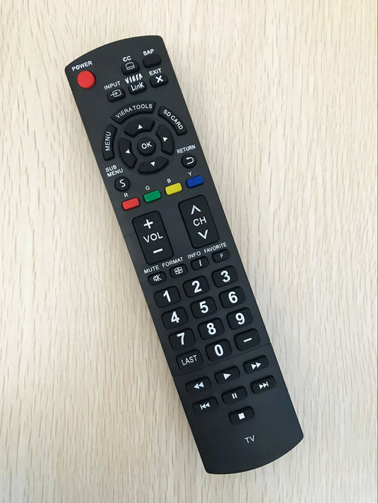 Universal Replacement Remote Control for Panasonic TC-42LD24 TH-42PX60U TC-L37X2 TC-L42E3 TC-P60S30 N2QAYB000485 N2QAYB000570 Plasma Smart TV