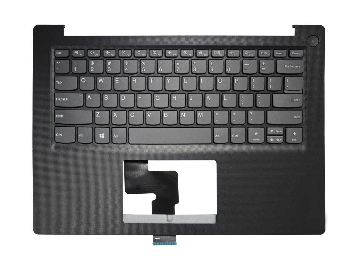Laptop Replacement Keyboard Compatible for Lenovo IdeaPad 3-14ARE05 3-14IIL05 3-14IML05 3-14ITL05 5CB1C17475 US Layout with Palmrest Upper Cover Case