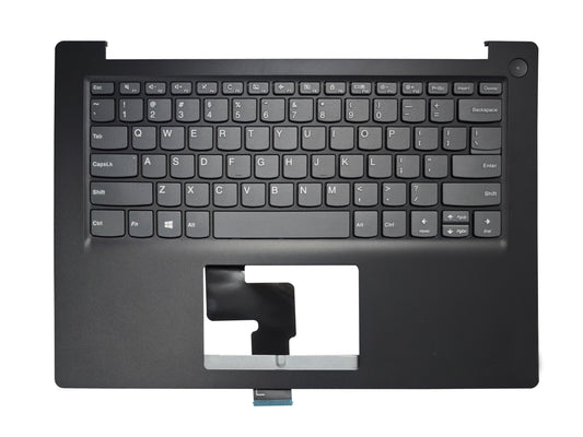Laptop Replacement Keyboard Compatible for Lenovo IdeaPad 3-14ARE05 3-14IIL05 3-14IML05 3-14ITL05 5CB1C17475 US Layout with Palmrest Upper Cover Case