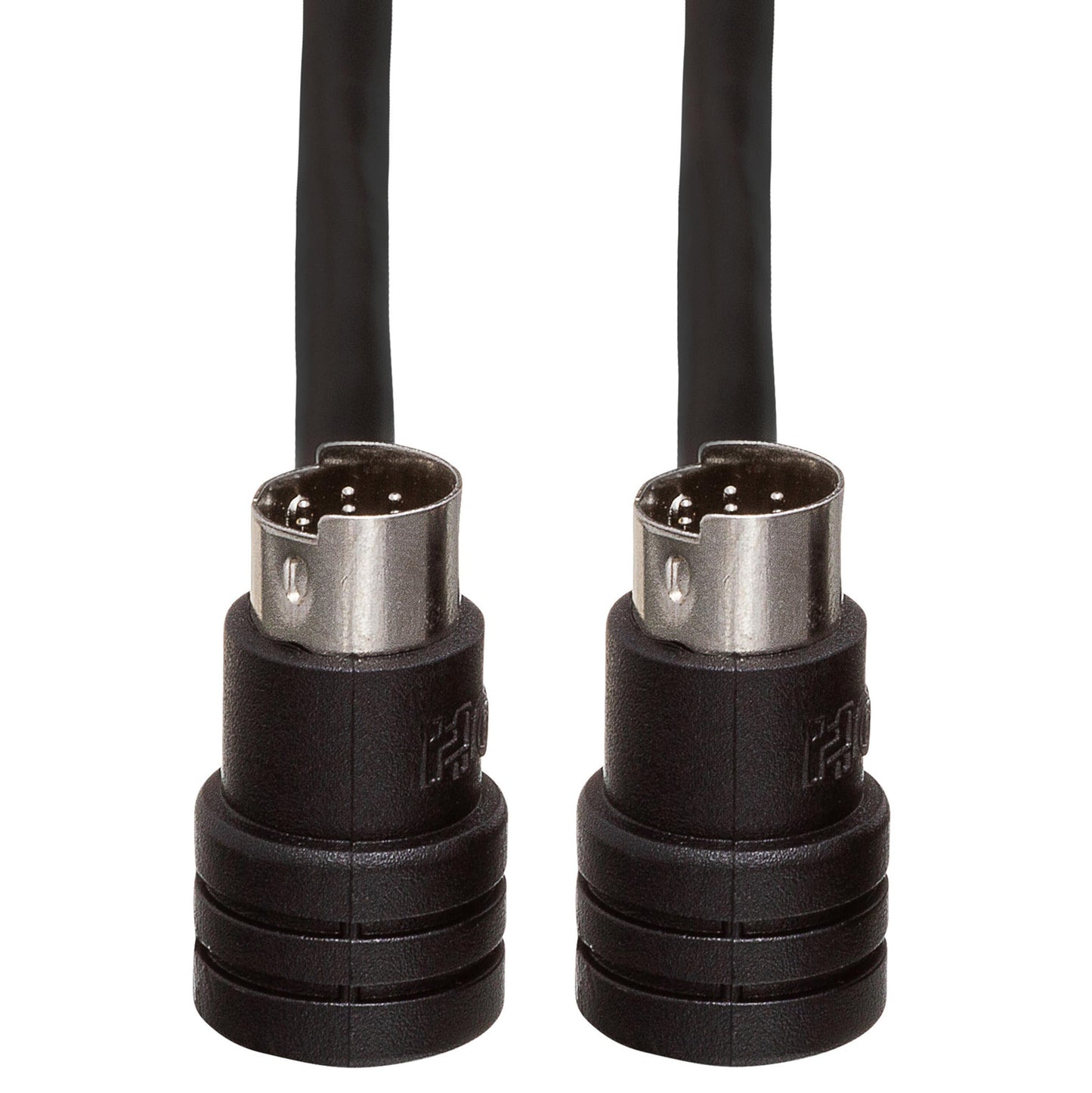 Hosa CCD-103 CD Controller Cable, Right-angle 8-pin Mini-DIN to Same, 3 Feet