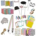 Outlook 2020 Fujifilm Mini Instant Film 12/11/ 9/8/ 70/26/ 90 accessories-20 Sticker Frames+10 Paper Frames + 4 Magnetic Frames + Rainbow Camera Neck