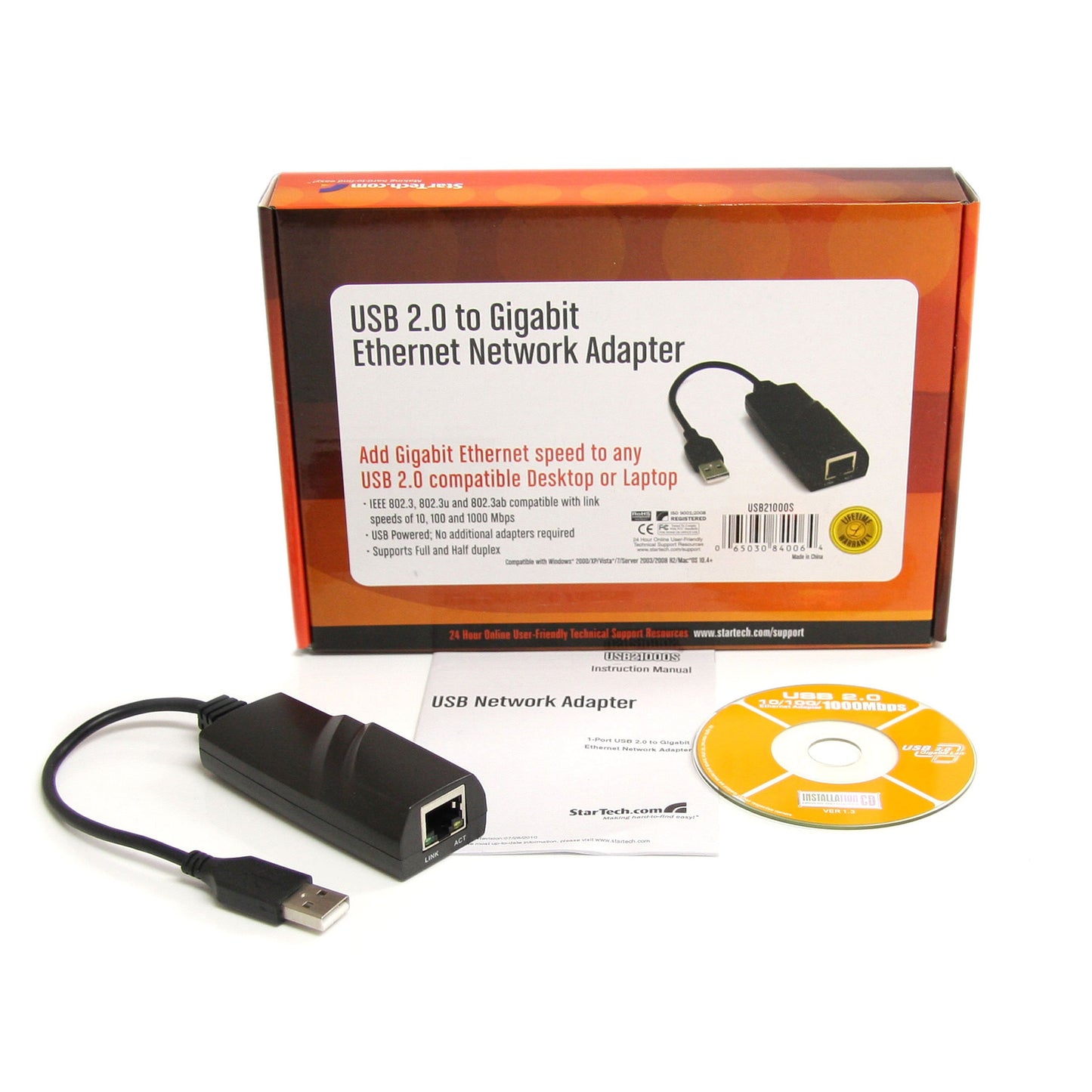 SANOXY USB to Gigabit Ethernet NIC Network Adapter