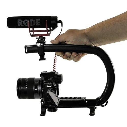 Cam Caddie Scorpion EX Handheld Camera Stabilizer with Threaded Feet - Professional Steadycam for most Cameras, Camcorders, Mobile Phones and Action