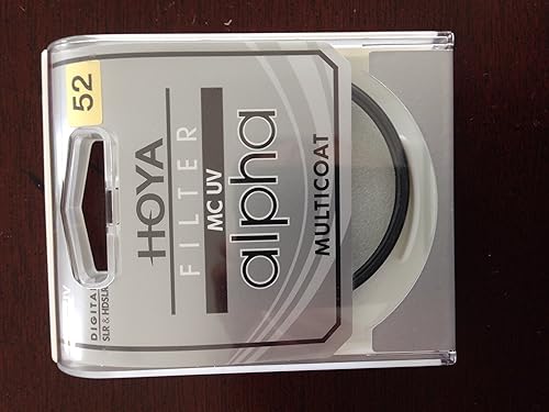 Hoya 52mm Alpha Multi-Coated UV Optical Glass Filter