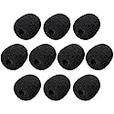 Headset Microphone Covers Foam, Replacement Soft Mic Windscreen Cover for Turtle Beach Recon 50 Razer BlackShark V2 X BlueParrott B450-XT