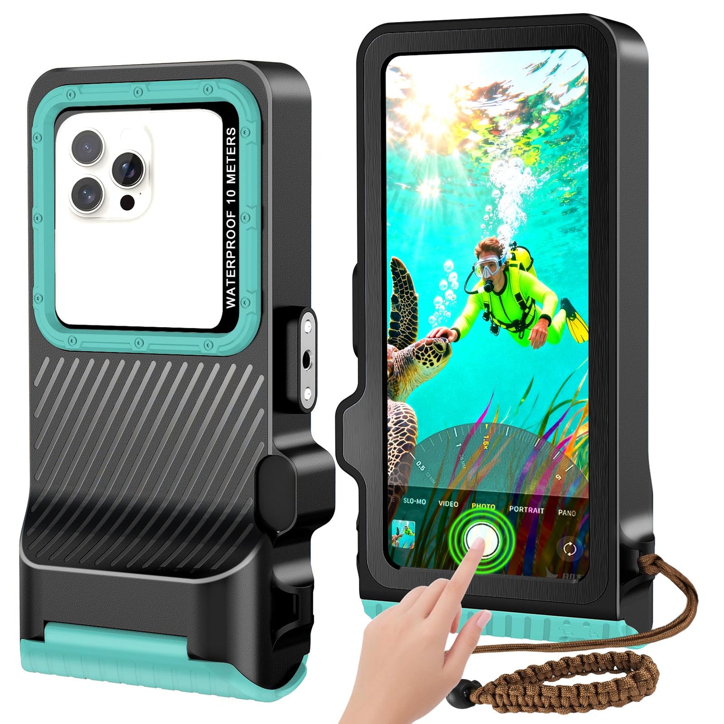 Saupsitnz 2026 Diving Snorkeling Phone Case for iPhone 17/16/15/14/13/12/11 Pro Max/XS/X Samsung Galaxy S26/S25/S24 Professional Scuba Dive Waterproof