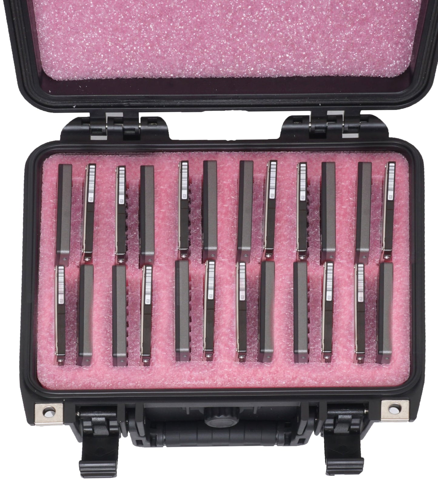 Case Club Anti-Static, Data-Safe Small HDD & SSD Internal Drive Storage Case. Hard-Shell, Waterproof, Airtight, Padlockable Cases Protects & Prevents