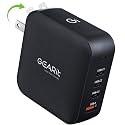 GEARit 165W USB C Charger Block - Fast Charging 4-Port GaN Wall Charger with PD 3.1 & PPS for Apple, Samsung, Dell XPS, MacBook Air/Pro, iPhone, iPad