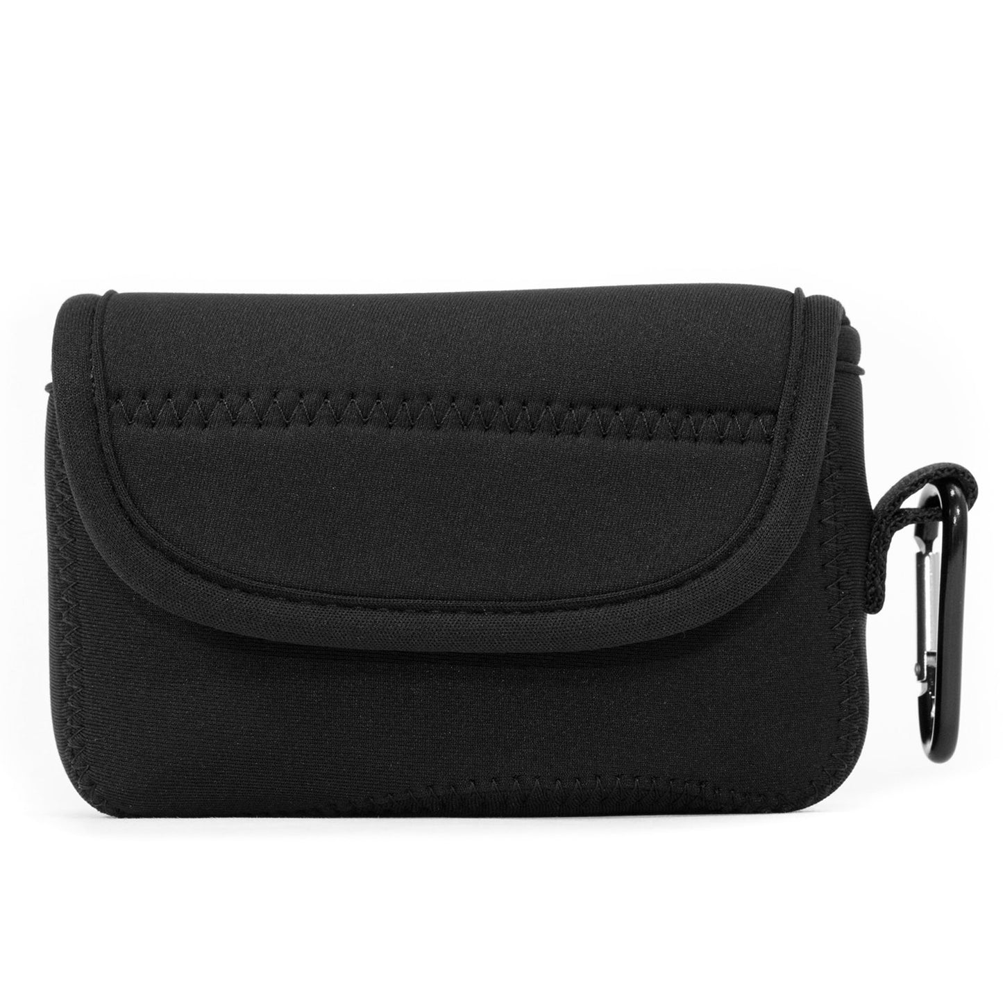 MegaGear Canon PowerShot G1X Mark III Ultra Light Neoprene Camera Case, with Carabiner, Black (MG1376), PU Leather
