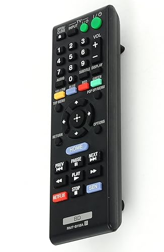 Gorilla babo Universal Remote for Sony Blu-Ray DVD Player BDP-S185 BDP-BX18 BDP-BX510 BDP-BX59 BDP-S1100 BDP-S3100 BDP-S5100 BDP-S390 BDP-S590
