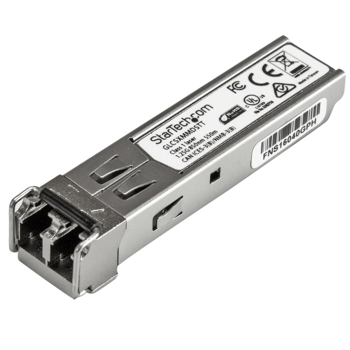 StarTech Cisco GLC-SX-MMD Compatible SFP Module, LC 550m, TAA (GLCSXMMDSTT)