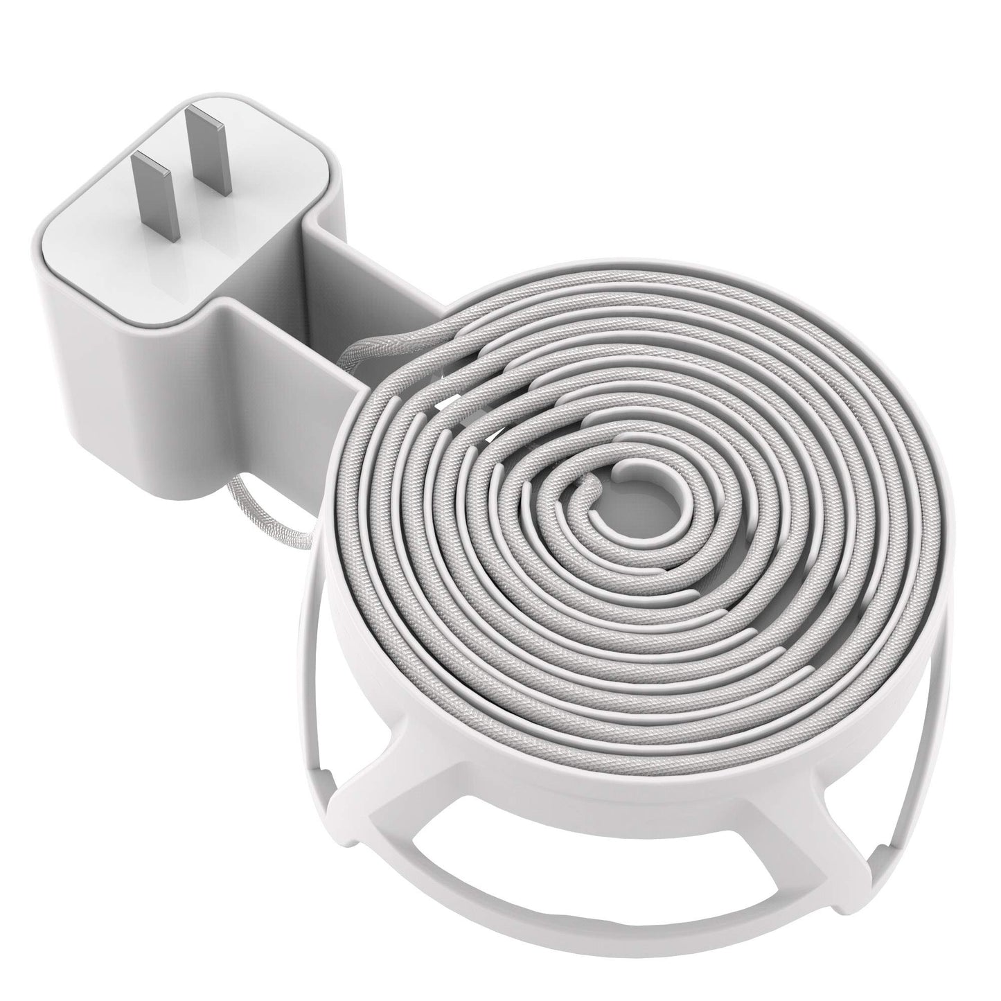 LeongLzt Ouligei Top-Notch Quality Homepod Mini Wall Mount Holder, Homepod Mini Plug Mount with in-Built Cable Management System, No Screws Needed