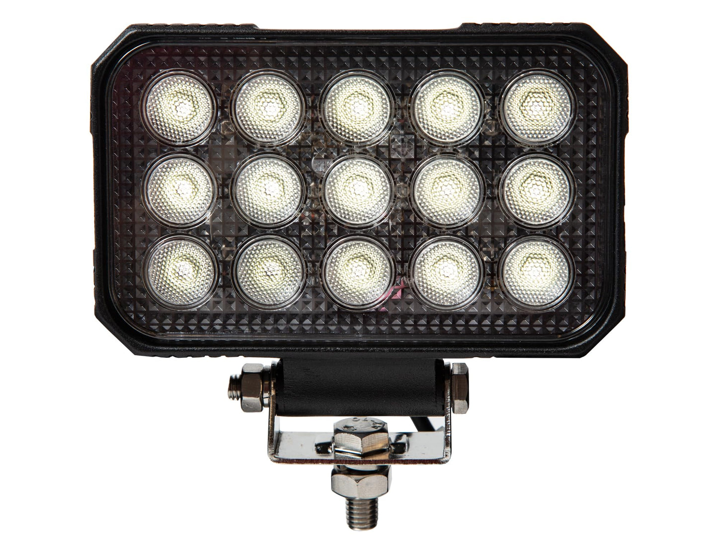 Buyers Products 1492196 Ultra Bright 6 Inch Wide Rectangular LED Flood Light, 9000 Lumens, Fog Light, Light Bar for ATV, UTV, Work Trucks