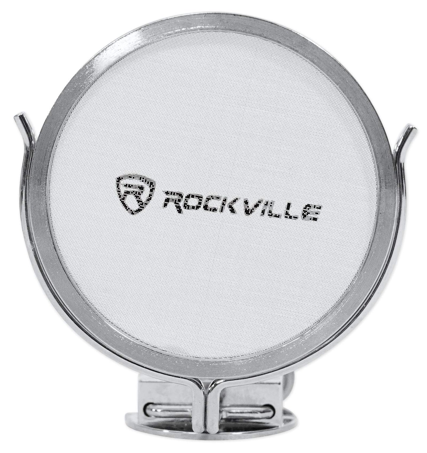 Rockville RCM03 Pro Studio Condenser Microphone, Cardioid Pattern, 30Hz-20kHz Frequency Response, Metal Shock Mount, Includes XLR & 3.5mm Cables, for