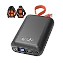 HIMONI ??.????/???? ???? ???? ???????????????? Heated Vest Battery Pack for ORORO, Venustas, Tidewe, Power Bank with LED Display for Heated Vest Jacket Pants Gear