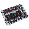 Star Trek: Picard LCARS Glass Cutting Board For Cooking, Meal Prep, and Serving | 16 x 12 Inches