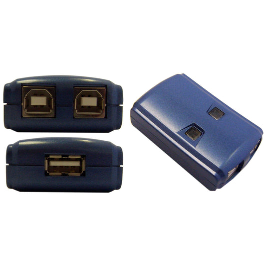 CableWholesale 40SW-22100 USB 2.0 Device Sharing Switch44; 2 Computer To 1 USB Device