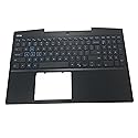 Replacement for Dell G Series G3 15 3590 Laptop Upper Case Palmrest Backlit Keyboard Assembly Part 00JP6X 0JP6X