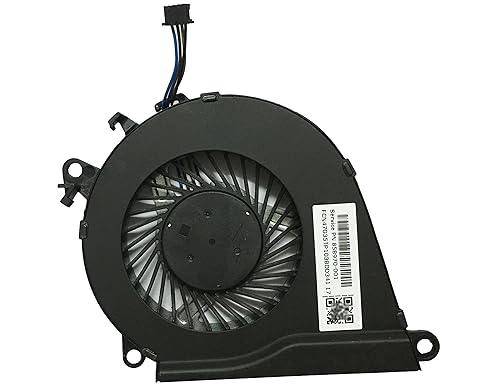 858970-001 CPU Cooling Fan for HP Omen 15-ax Series Laptop, Compatible with 15-ax000, 15-ax100, 15-ax200, 15-ax020ca, 15-ax033dx, 15-ax101tx
