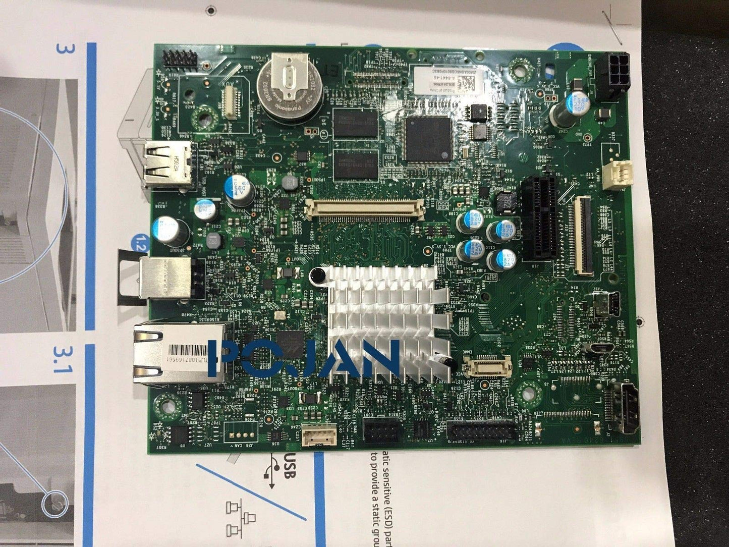 B5L24-67906 Formatter Board for HP Color Laserjet Enterprise M553 Printer