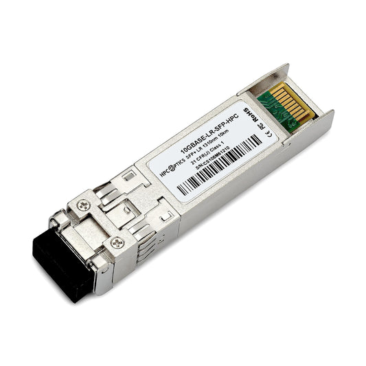HPC Optics Compatible with Fortinet FN-TRAN-SFP+LR 10GBASE-LR SFP+ Transceiver | 10G LR SMF 10km 1310nm FN-TRAN-SFP+LR-HPC