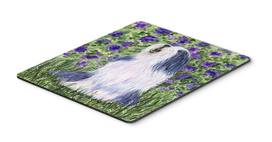 Caroline's Treasures SS8602MP "Bearded Collie Mouse Pad, Hot Pad or Trivet" for Home Office Gaming Working Computers Laptop Mouse Mat,Washable Large