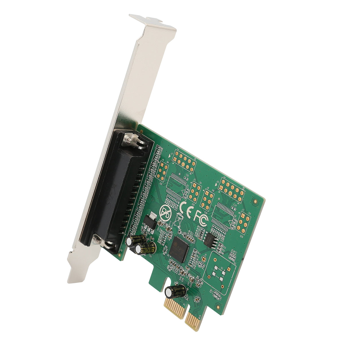 Syba 1 Port Parallel DB25 LPT Printer PCIe x1 with Low Bracket, Support SPP / PS2 / EPP/ECP Modes and Centronics Interface SI-PEX10011