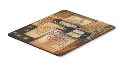 Caroline's Treasures TMTR0254MP "Wine Gran Vin by Malenda Trick Mouse Pad, Hot Pad or Trivet" for Home Office Gaming Working Computers Laptop Mouse