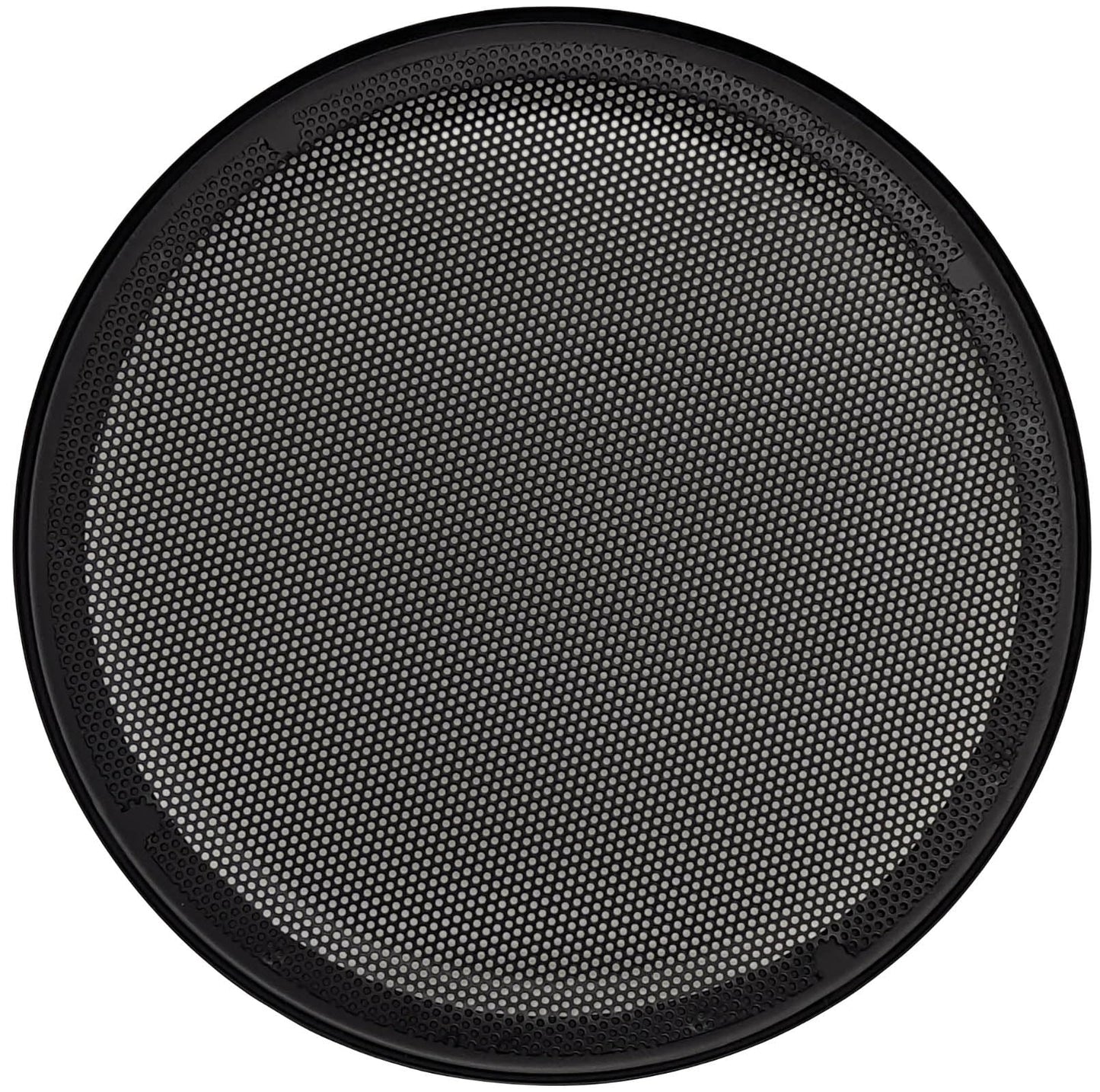 Earthquake GRL-10 10-Inch 2-Piece Heavy-Duty Steel Mesh Car Speaker Subwoofer Grill Cover, Black