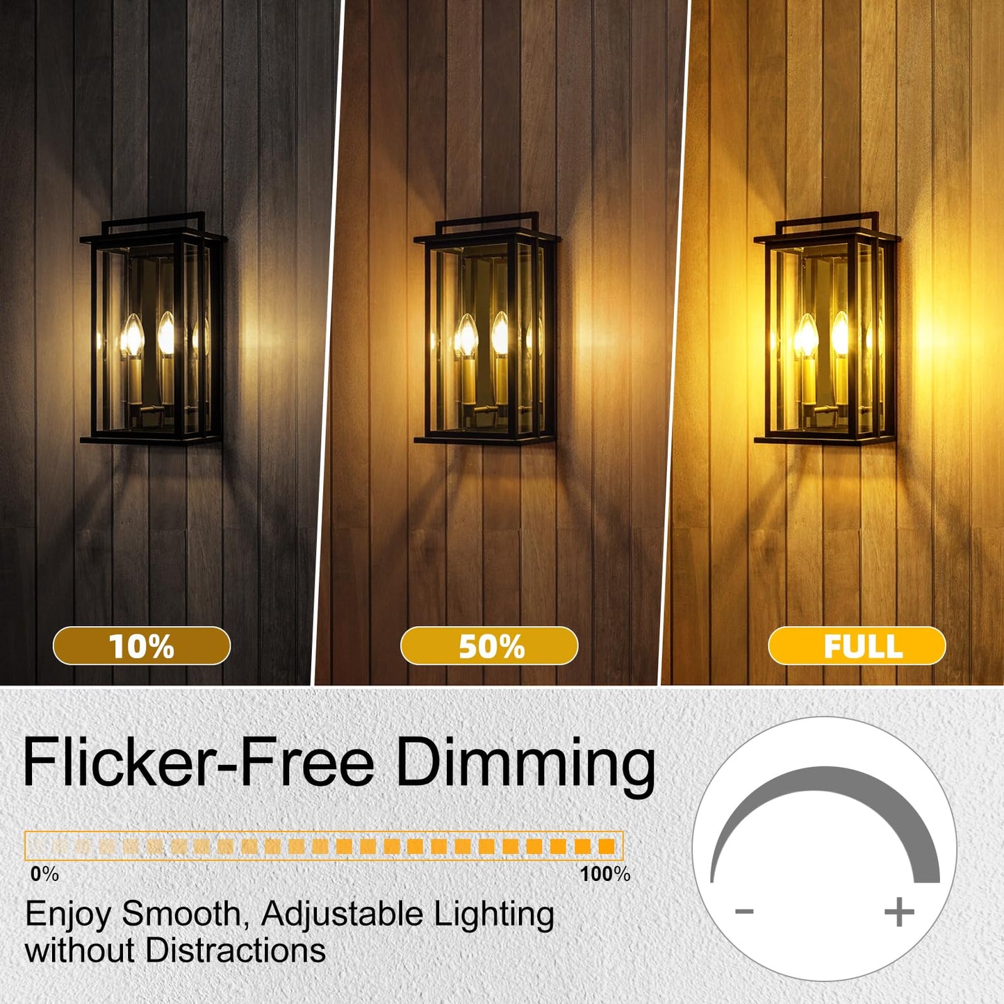 GvvooHome E12 Candelabra Light Bulbs 40 watt Equivalent, E12 LED Bulb 2700K
