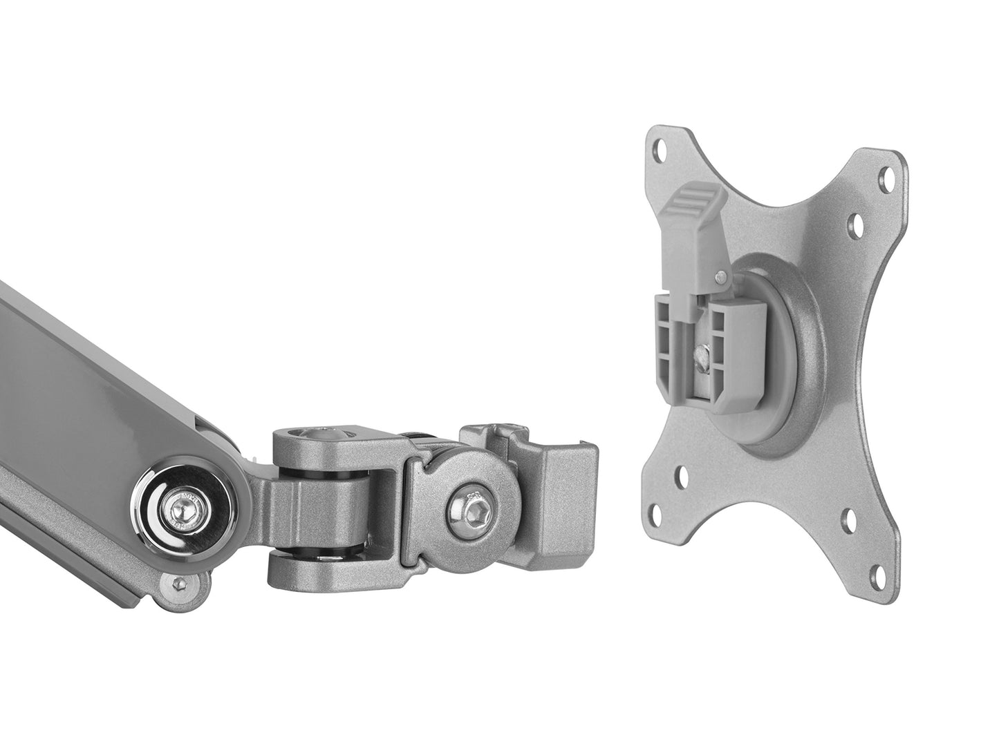 Uplite Ergonomic Height Adjustable Single LCD Monitor Desk Mount Stand Articulating for 1 Screen up to 32"