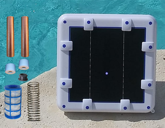 Original Solar Ionizer 14.0 Volts with LED On/Off | Ionization Power Equal to 3.5 Units of 7.0volts (98% of ionizers on Amazon) | No Wing-Screw Design